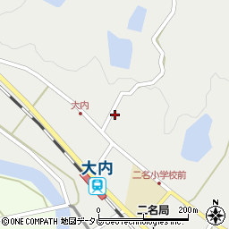 愛媛県宇和島市三間町古藤田322周辺の地図