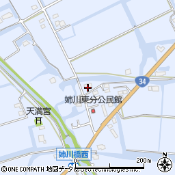 佐賀県神埼市神埼町姉川1677周辺の地図
