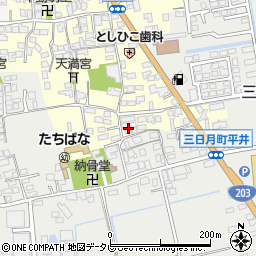 佐賀県小城市本告1019-2周辺の地図
