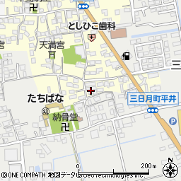 佐賀県小城市本告1019-2周辺の地図