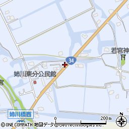 佐賀県神埼市神埼町姉川1703周辺の地図