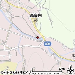 福岡県久留米市高良内町1259周辺の地図