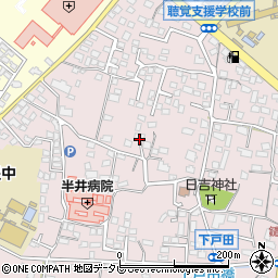 福岡県久留米市高良内町4435周辺の地図