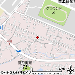 福岡県久留米市高良内町2990周辺の地図