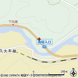 大分県日田市天瀬町馬原2102-1周辺の地図