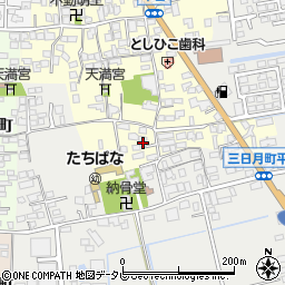佐賀県小城市本告1023周辺の地図