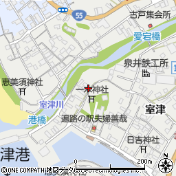 高知県室戸市室津2654周辺の地図