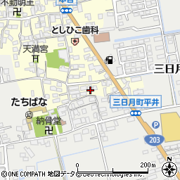 佐賀県小城市本告1009周辺の地図