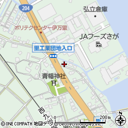 佐賀県伊万里市東山代町里357周辺の地図