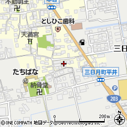 佐賀県小城市本告1009-1周辺の地図