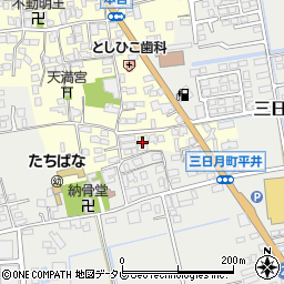 佐賀県小城市本告1009-1周辺の地図