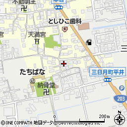 佐賀県小城市本告1019-1周辺の地図