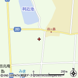 愛媛県宇和島市三間町務田291周辺の地図