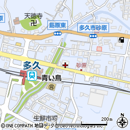 佐賀銀行多久支店周辺の地図