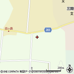 愛媛県宇和島市三間町務田591周辺の地図