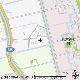佐賀県神埼市荒堅目899周辺の地図