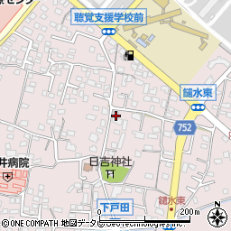 福岡県久留米市高良内町4362周辺の地図