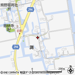 佐賀県佐賀市兵庫町渕2503-3周辺の地図
