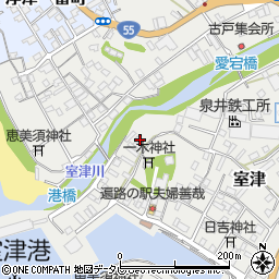 高知県室戸市室津2655周辺の地図