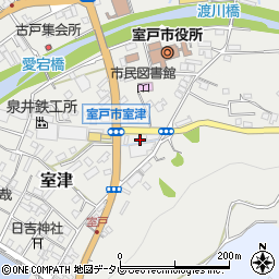高知県室戸市室津2393周辺の地図