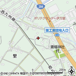 佐賀県伊万里市東山代町里371周辺の地図