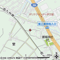 佐賀県伊万里市東山代町里372周辺の地図