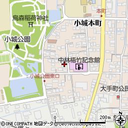 佐賀県小城市小城町159-12周辺の地図