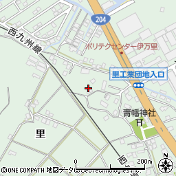 佐賀県伊万里市東山代町里370周辺の地図