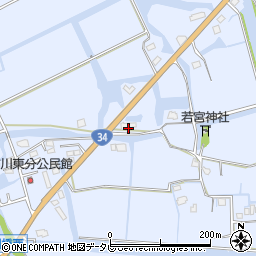 佐賀県神埼市神埼町姉川1591周辺の地図