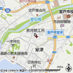 泉井鉄工所周辺の地図