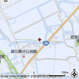 佐賀県神埼市神埼町姉川1617周辺の地図