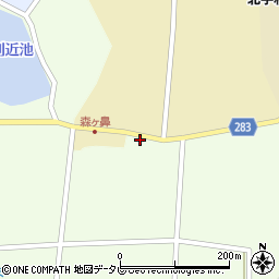 愛媛県宇和島市三間町務田436周辺の地図