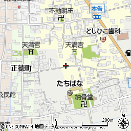 佐賀県小城市本告1057-2周辺の地図