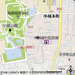 佐賀県小城市小城町159-22周辺の地図