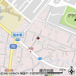 福岡県久留米市高良内町2983周辺の地図