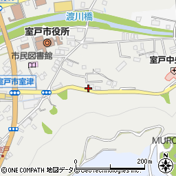 高知県室戸市室津2382周辺の地図