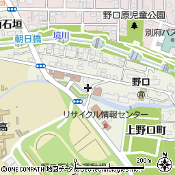 別府環境衛生センター周辺の地図