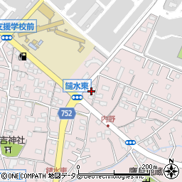 福岡県久留米市高良内町4389周辺の地図