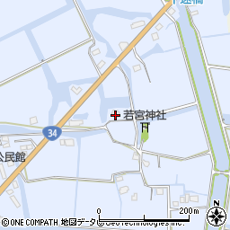 佐賀県神埼市神埼町姉川1588周辺の地図