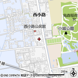 佐賀県小城市小城町211-4周辺の地図