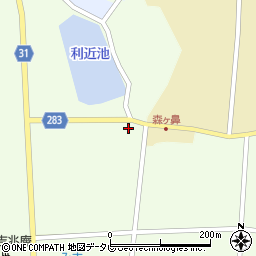 愛媛県宇和島市三間町務田289周辺の地図