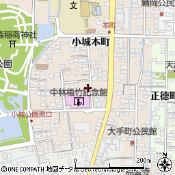 佐賀県小城市小城町159-7周辺の地図