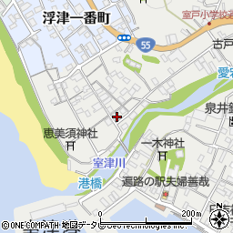 弘田漁具店周辺の地図