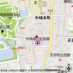 佐賀県小城市小城町159-41周辺の地図