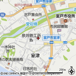 高知県室戸市室津2409周辺の地図