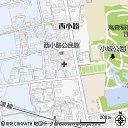 佐賀県小城市小城町211-1周辺の地図