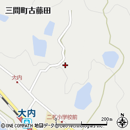 愛媛県宇和島市三間町古藤田443周辺の地図