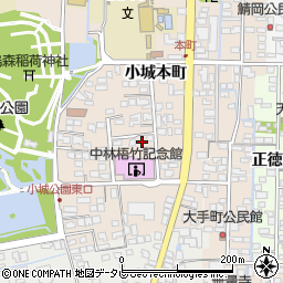 佐賀県小城市小城町159-40周辺の地図