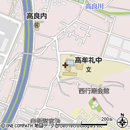 福岡県久留米市高良内町3359周辺の地図