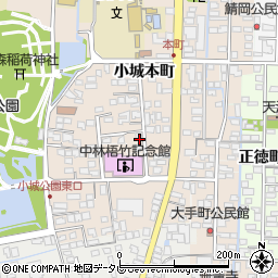 佐賀県小城市小城町159-39周辺の地図